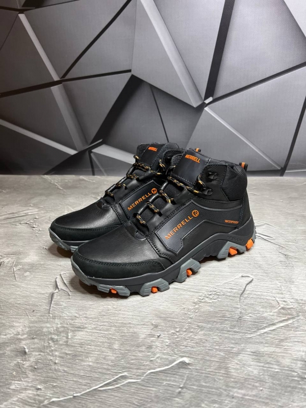 Зимние мужские ботинки Merrell из кожи Т-875
