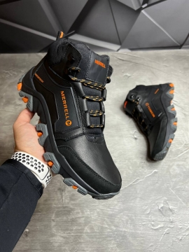 Зимние мужские ботинки Merrell из кожи Т-875