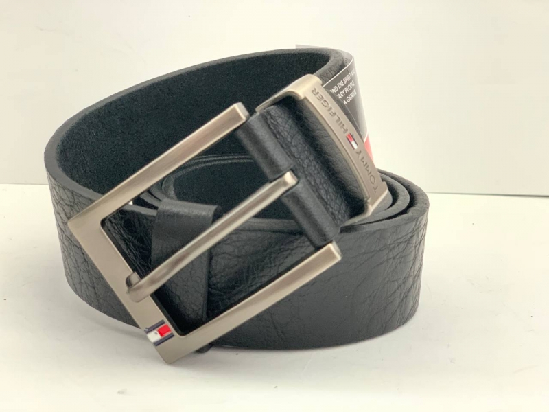 Стильный мужской ремень Hilfiger из натуральной кожи Р-263