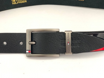 Стильный мужской ремень Hilfiger из натуральной кожи Р-263