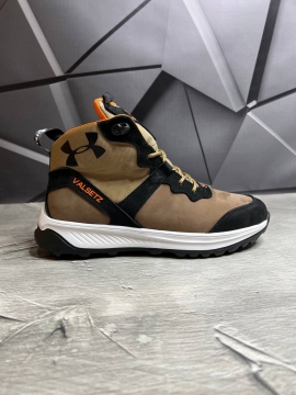 Зимние мужские комбинированные ботинки Under armour на меху Т-882