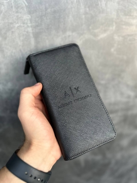 Мужской клатч Armani Exchange на молнии К-125