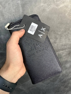 Мужской клатч Armani Exchange на молнии К-125