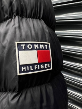Брендовая мужская стеганая куртка Tommy до -10 градусов К-1218