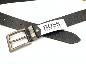 Стильный мужской кожаный ремень Boss Р-271