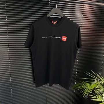 Черная брендовая футболка North Face Ф-1328