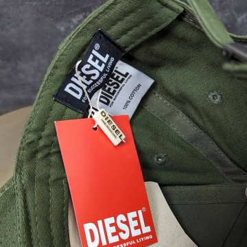 Мужская кепка diesel хаки К-114