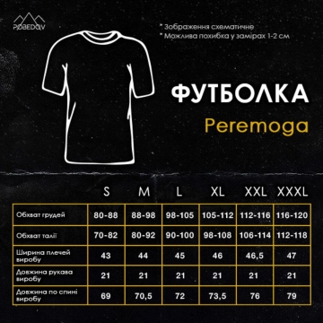 Черная базовая мужская однотонная футболка Pobedov Ф-1371