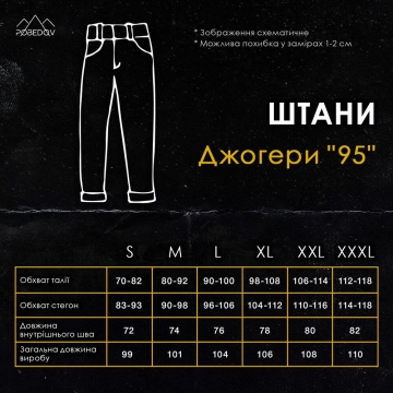 Черные мужские демисезонные джогеры Б-620