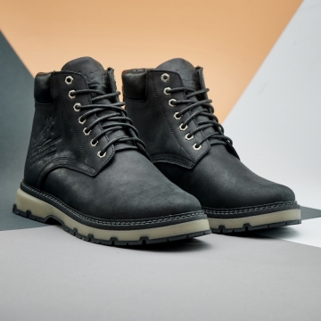 Качественные мужские теплые зимние ботинки Wrangler Т-987