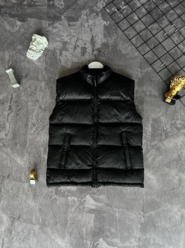 Черная мужская брендовая мужская жилетка TNF К-1434