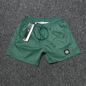 Зеленые брендовые шорты для плавания Stone Island С-737