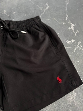 Брендовые мужские черные плавательные шорты ralph lauren С-739