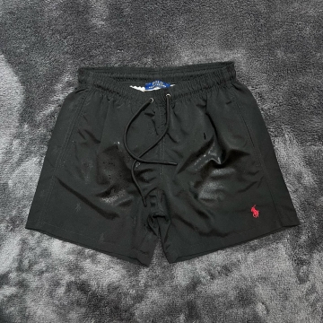 Брендовые мужские черные плавательные шорты ralph lauren С-739