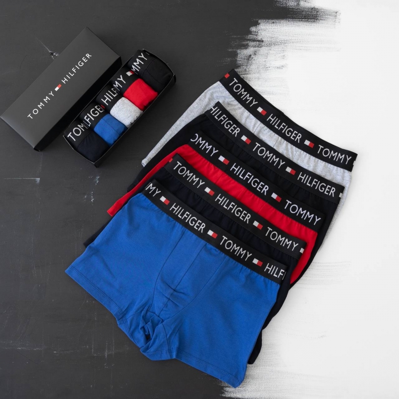 Брендовые мужские трусы Tommy комплект из 5шт Т-73
