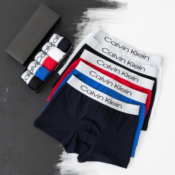 Набор мужских брендовых трусов Calvin 5 штук Т-75