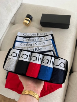 Набор мужских брендовых трусов Calvin 5 штук Т-75