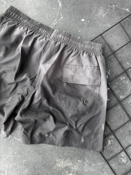 Брендовые мужские шорты для плавания ralph lauren серые С-744