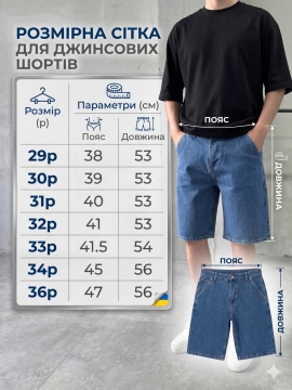 Стильные светло синие мужские джинсовые шорты до колена relaxed fit С-765