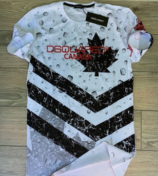 Белая Футболка Dsquared Ф-346
