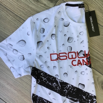 Белая Футболка Dsquared Ф-346