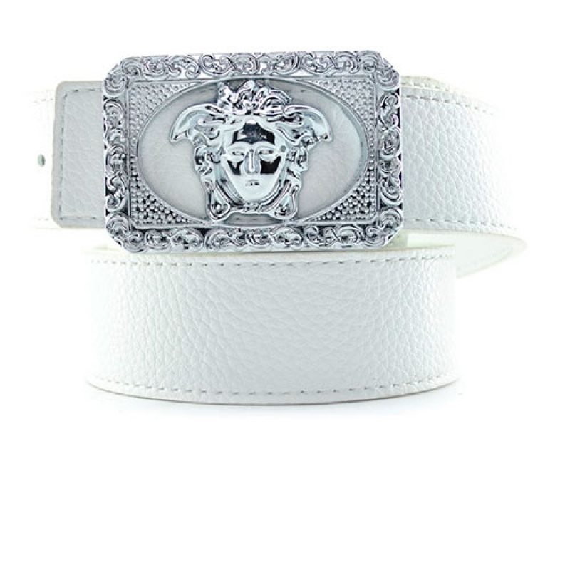 Белый Мужской Ремень Versace Р-108
