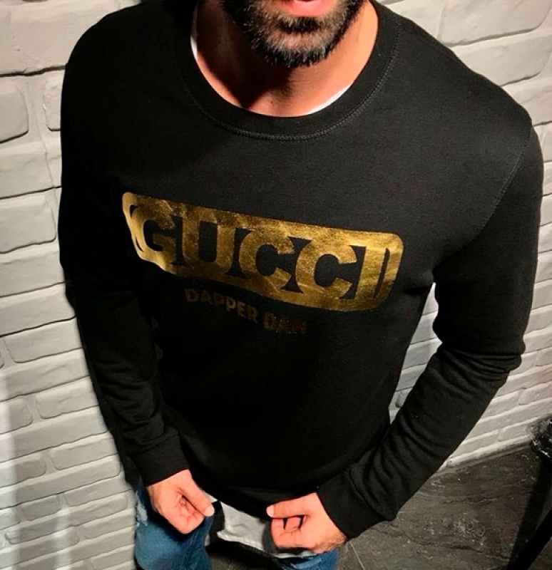 Чорний чоловічий світшоти Gucci S-172