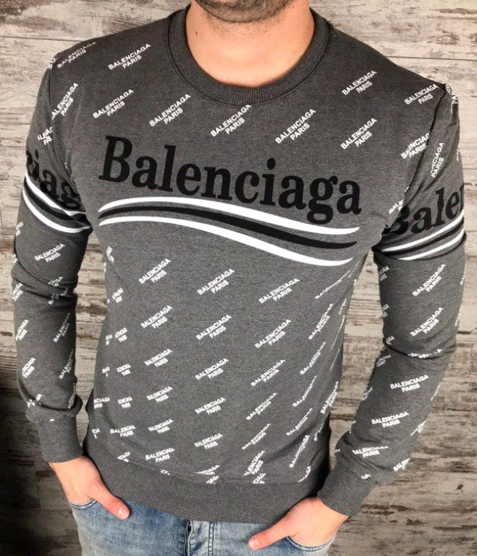 Стильный мужской свитер Balenciaga S-238