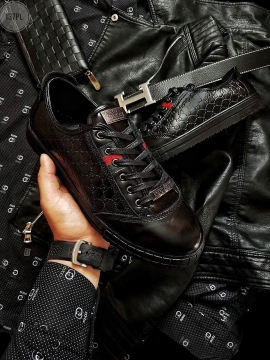 Брендовые мужские кроссовки Gucci Т-234