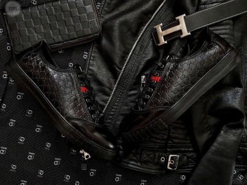 Брендовые мужские кроссовки Gucci Т-234