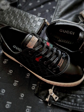 Мужские кроссовки Gucci с белой подошвой Т-235