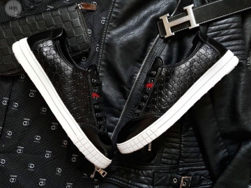 Мужские кроссовки Gucci с белой подошвой Т-235