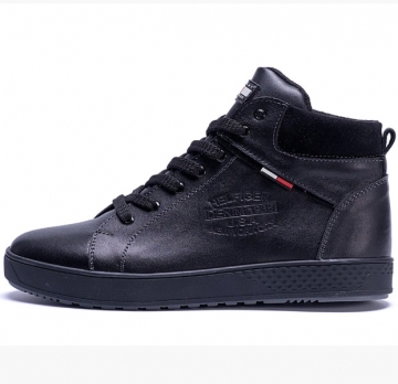 Кожаные зимние ботинки Hilfiger Т-249