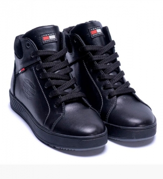 Кожаные зимние ботинки Hilfiger Т-249