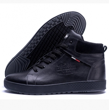 Кожаные зимние ботинки Hilfiger Т-249