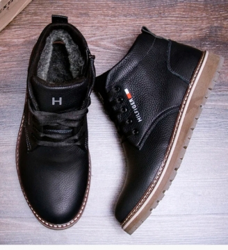 Теплые зимние ботинки Hilfiger Т-250