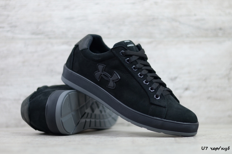 Мужские черные кеды Under Armour Т-256