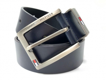 Темно синий ремень Hilfiger Р-177
