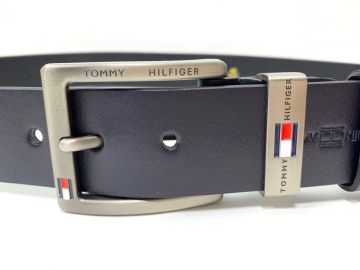 Темно синий ремень Hilfiger Р-177