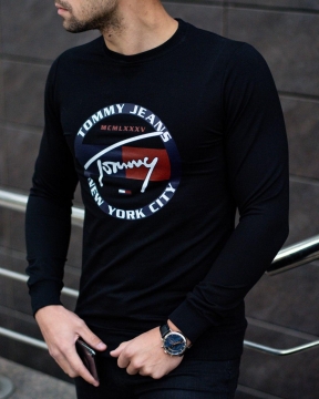 Чорний чоловічий світшоти Tommy Т-340