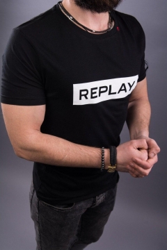 Черная футболка Replay Ф-507