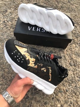 Модные мужские кроссовки Versace Т-274
