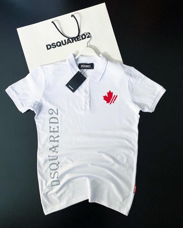Мужская футболка поло Dsquared (2 цвета) Ф-563
