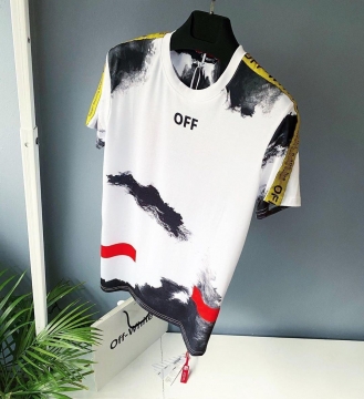 Молодежная брендовая футболка Off-White 2020 (2 цвета) Ф-654
