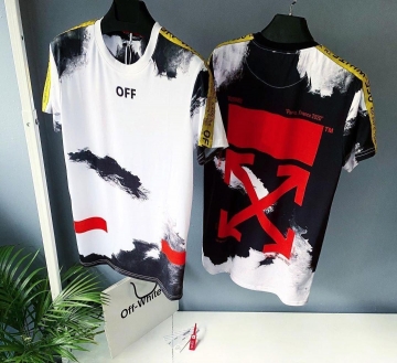 Молодежная брендовая футболка Off-White 2020 (2 цвета) Ф-654