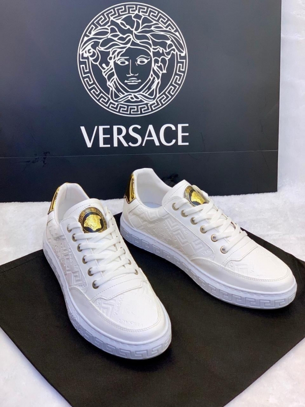 Белые мужские кроссовки Versace Т-285