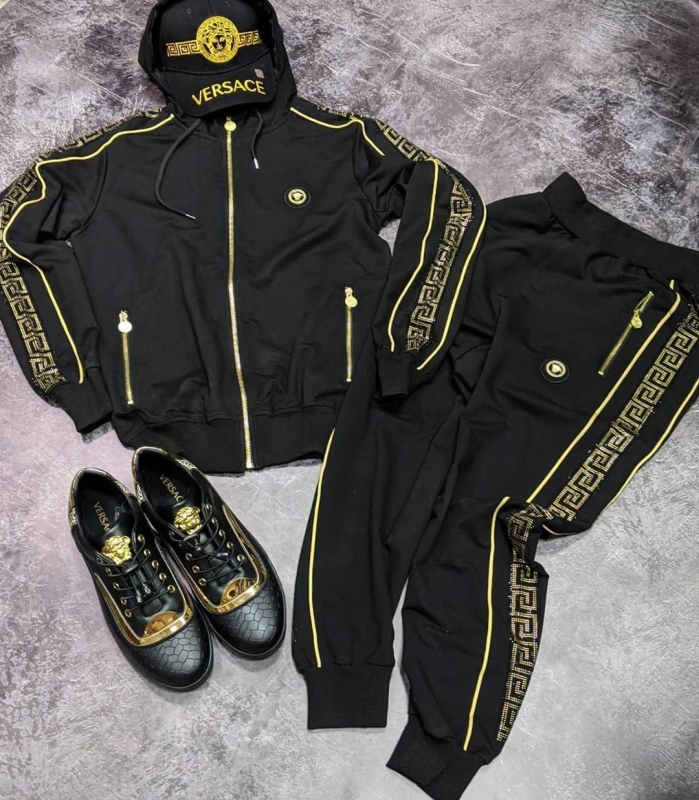 Брендовый мужской спортивный комплект Versace К-227
