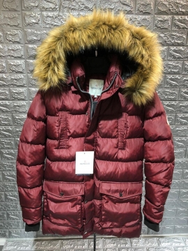 Модная красная мужская зимняя куртка moncler Z-272