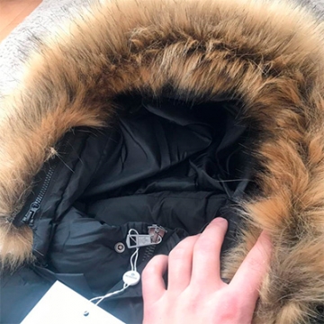 Модная красная мужская зимняя куртка moncler Z-272