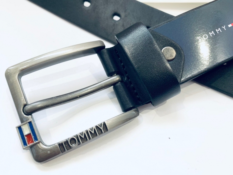 Кожаный мужской пояс Hilfiger Р-204
